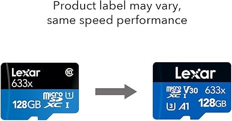 Lexar® High-Performance 633x microSDHC™/microSDXC™ UHS-I Card - Blue Series, Fast and Reliable Storage for Mobile Devices thumbnail 10