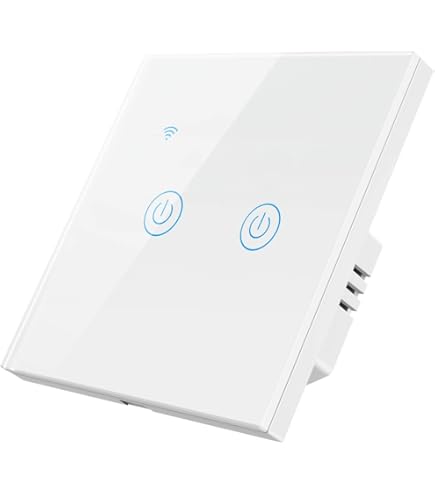 SMART SWITCH WIFI COMPATIBLE AMAZON ALEXA PANEL GANG 2 DS-101