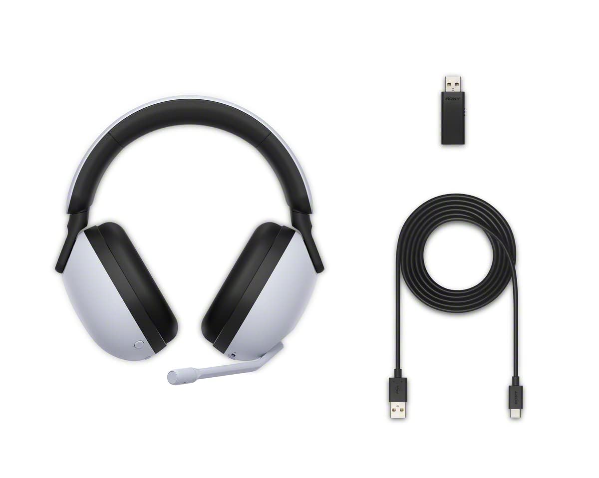 SONY INZONE H9 WIRELESS NOISE CANCELING GAMING HEADSET PS5 WHITE WH-G900N thumbnail 10