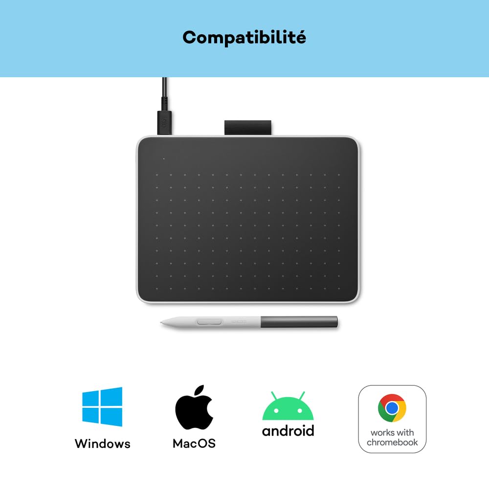 WACOM ONE SMALL PEN TABLET CTC4110WLW1B thumbnail 5