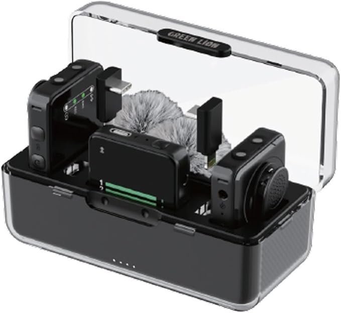 GREEN LION GLM PROFESSIONAL WIRELESS MIC BLACK GNPGLMMICBK