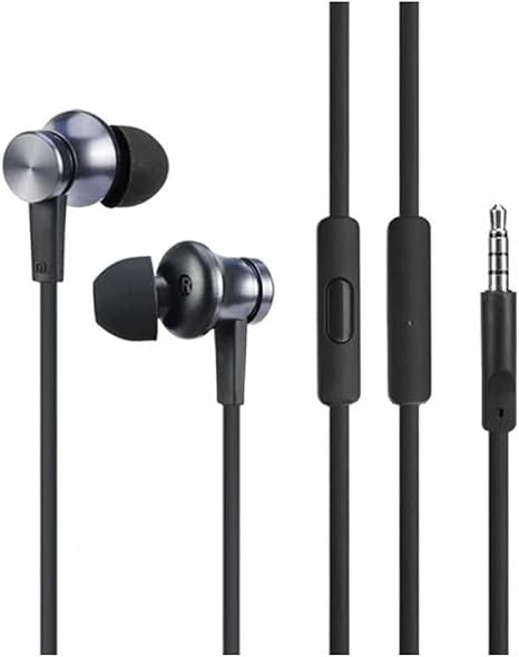 MI AUX IN EAR HEADPHONE BLACK