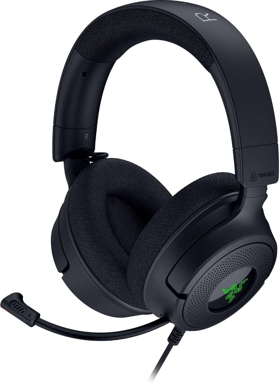 Razer Kraken V4 X Wired Gaming Headset (Black, RZ04-05180100-R3M1) - Comfort and Clear Audio for Gamers thumbnail 8