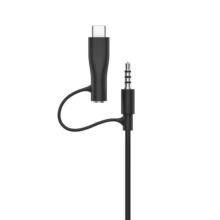 BELKIN SOUNDFORM MINI WIRED KIDS HEADPHONES USB C AND 3.5MM COMPATIBILITY BLACK AUD010HQBK thumbnail 3