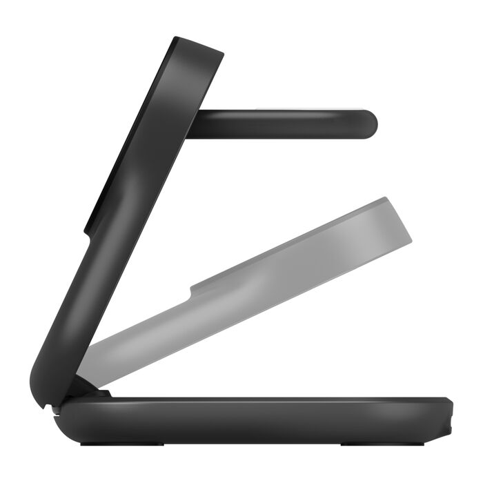BELKIN ULTRA CHARGE QI2 25W 3 IN 1 FOLDABLE MAGNETIC CHARGER BLACK WIZ037MYBK thumbnail 2