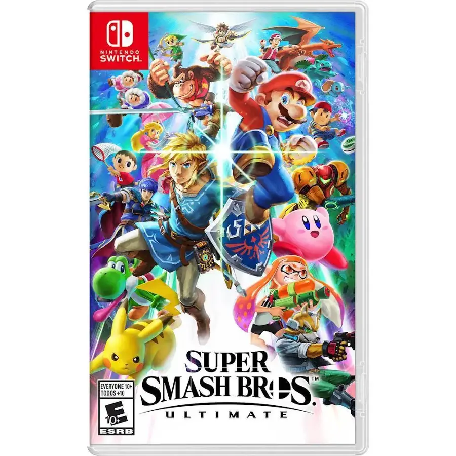 NINTENDO SWITCH SUPER SMASH BROS ULTIMATE GAME CD