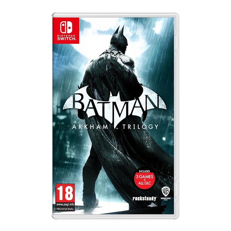 NINTENDO SWITCH BATMAN ARKHAM TRILOGY GAME