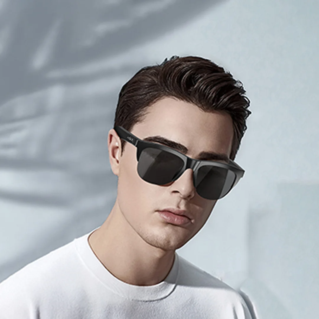 PAWA SMART SUNGLASS WITH MUSIC AND CALL BLACK SSGMAC25-BK thumbnail 2