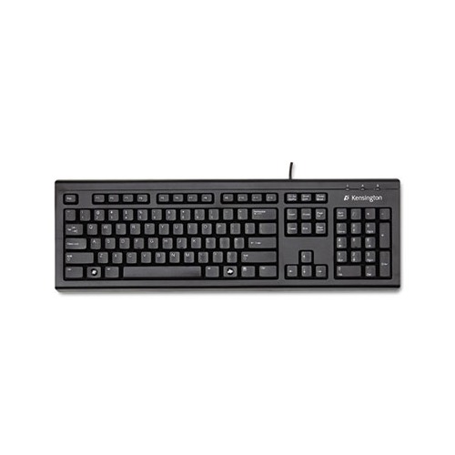 KENSINGTON VALUE STANDARD USB WIRED KEYBOARD ARABIC BLACK 1500109AB