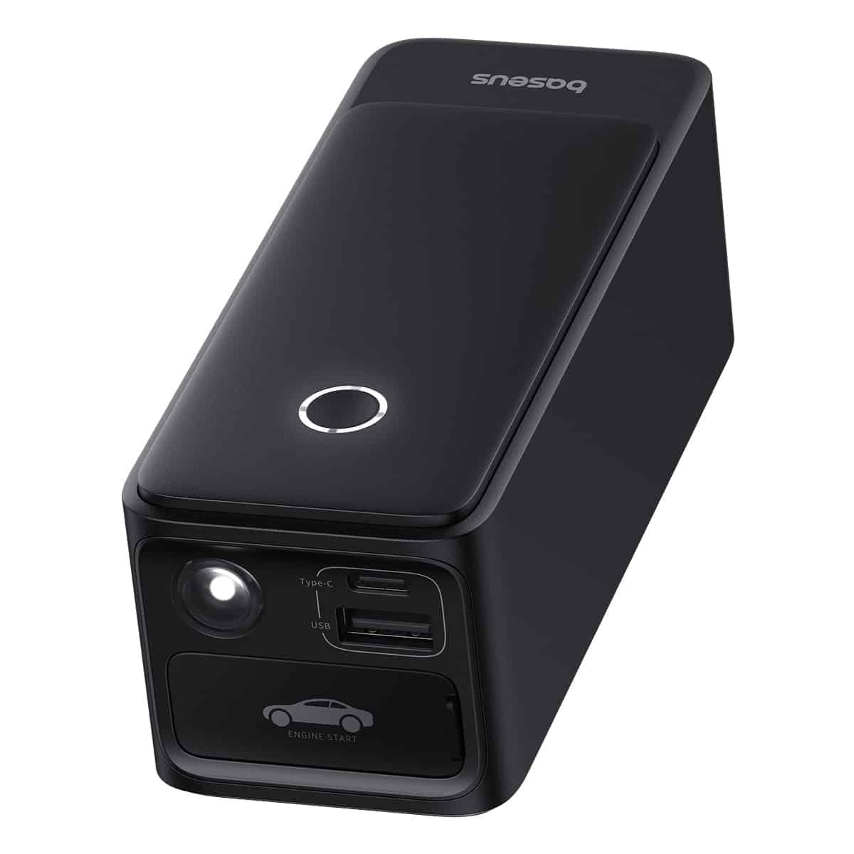 BASEUS SUPER ENERGY ALPHA SERIES JUMP STARTER 600A COSMIC BLACK