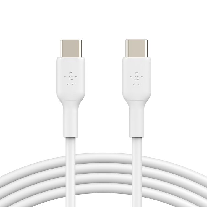 BELKIN BOOST CHARGE USB C TO USB C CABLE 2M WHITE CAB003BT2MWH
