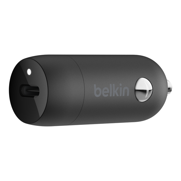 BELKIN BOOST CHARGE 20W USB C CAR CHARGER BLACK CCA003BTBK