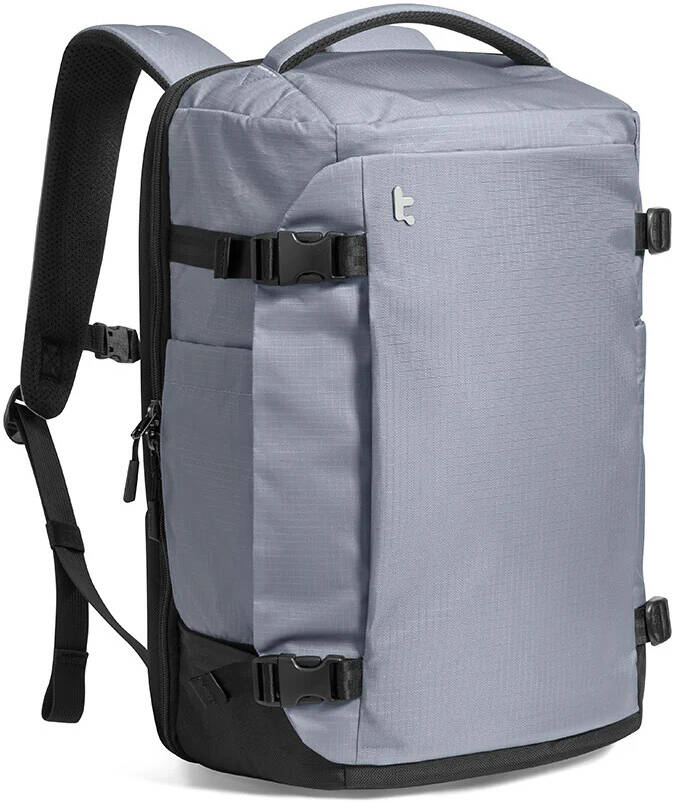 TOMTOC NAVIGATOR T66 16 INCH/28L TRAVEL LAPTOP BACKPACK LIGHT GRAY T66S1G2