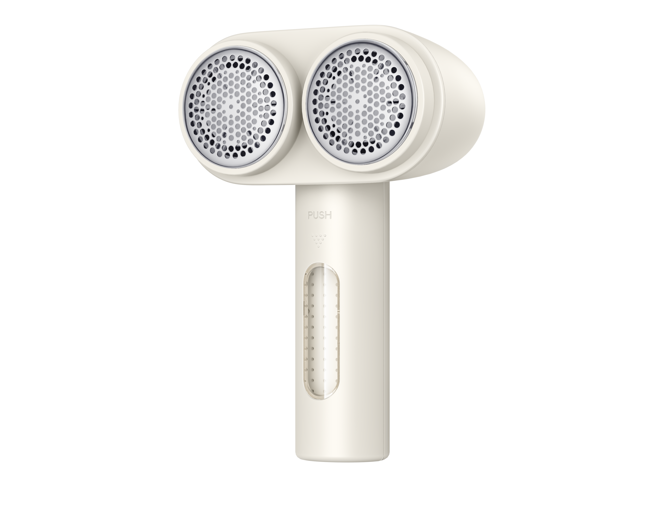 YESIDO FABRIC SHAVER DUAL HEADS BEIGE EC20