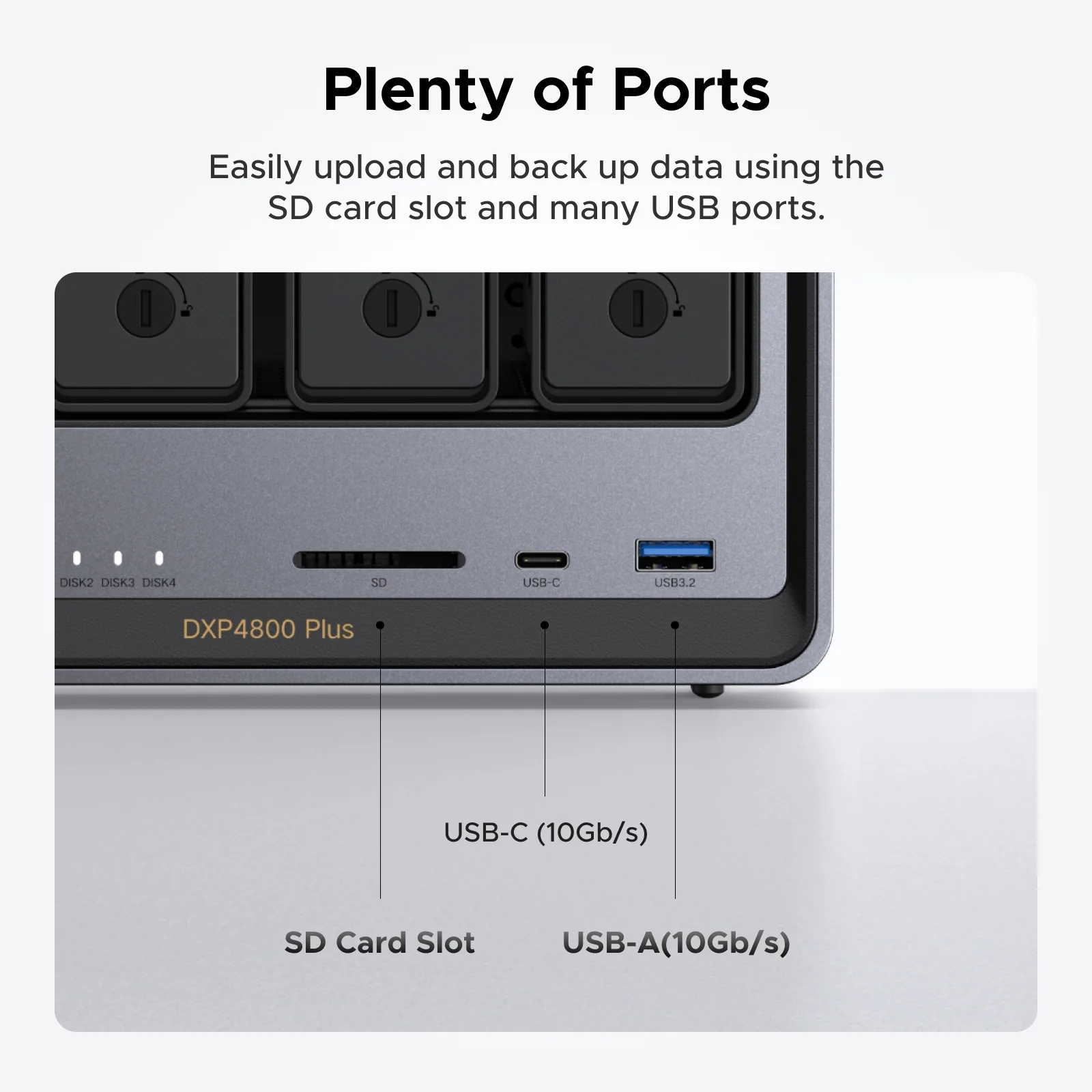 UGREEN NASYNC DXP4800 PLUS NETWORK ATTACHED STORAGE DXP4800 PLUS thumbnail 5