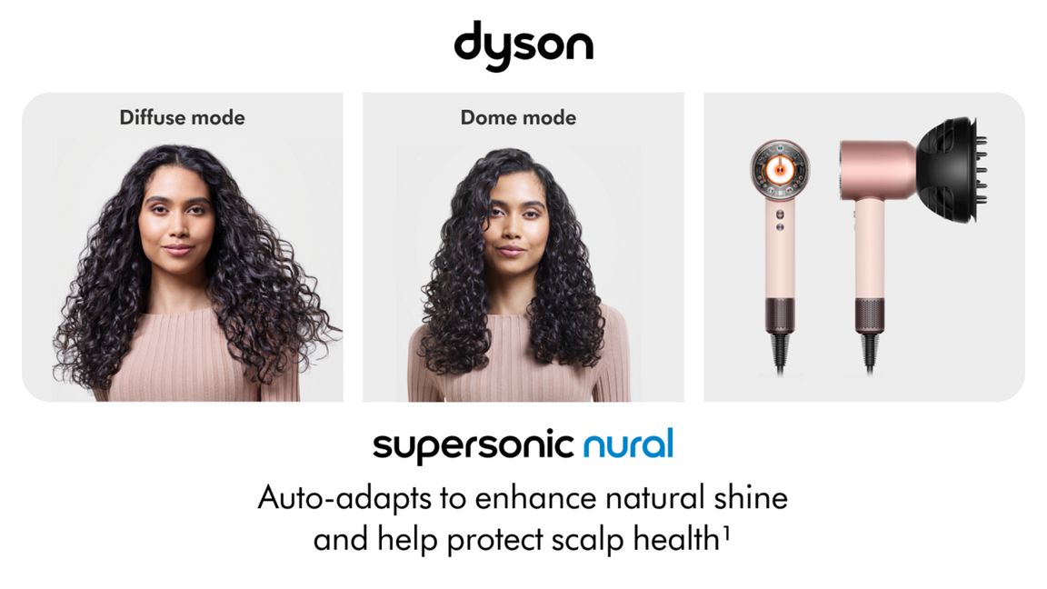 DYSON SUPERSONIC NURAL HAIR DRYER CERAMIC PINK ROSE GOLD HD16 thumbnail 2