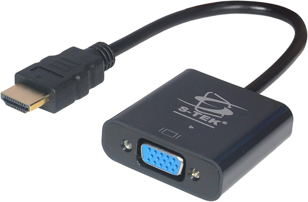 S-TEK HDMI TO VGA ADAPTOR