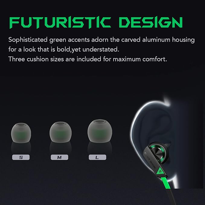 BLACK SHARK 3.5MM EARPHONE PRO GREEN BE10 thumbnail 6