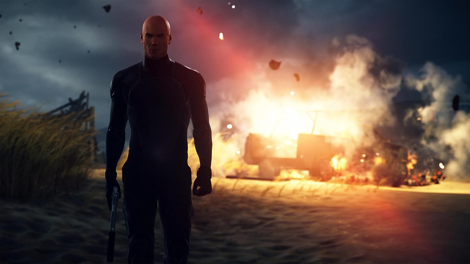 NINTENDO SWITCH 2 HITMAN WORLD OF ASSASINATON GAME CD thumbnail 6