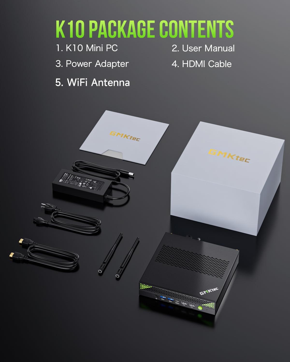 GMKTEC MINI PC INTEL CORE I9 13900HK 32GB RAM 1TB SSD WIN 11 PRO NUCBOX-K10 thumbnail 10