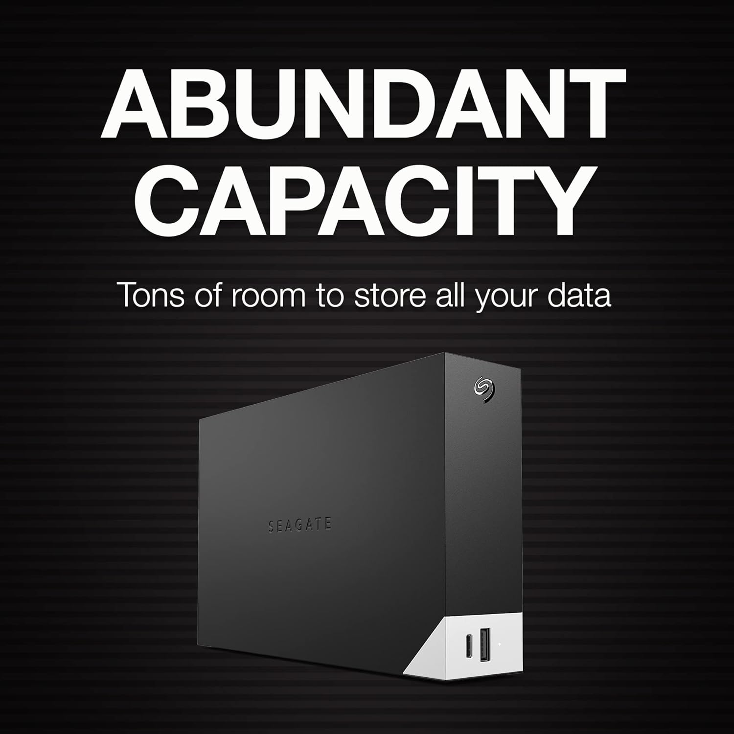 SEAGATE ONE TOUCH 16 TB USB TYPE-A / USB TYPE-C 3.2 EXTERNAL HARD DRIVE BLACK STLC16000402 thumbnail 4