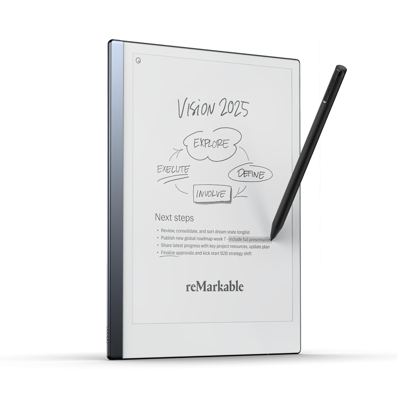 REMARKABLE ESSENTIALS 2 BUNDLE PAPER TABLET WITH MARKER PLUS AND BLACK LEATHER FOLIO CASE RM110 thumbnail 2