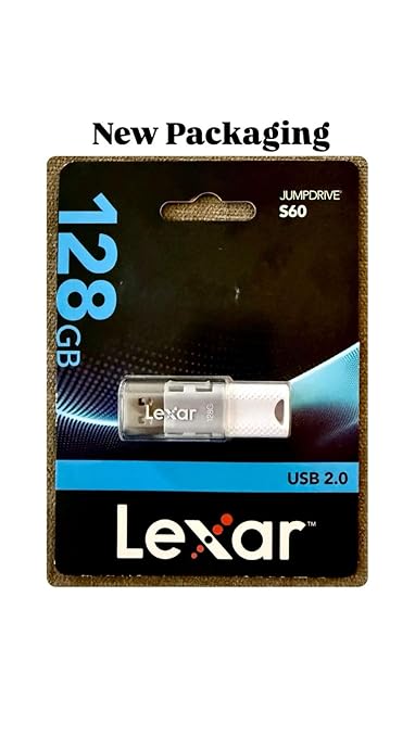 LEXAR JUMP DRIVE S60 USB 2.0 128GB LJDS060128G-BNBNG thumbnail 2