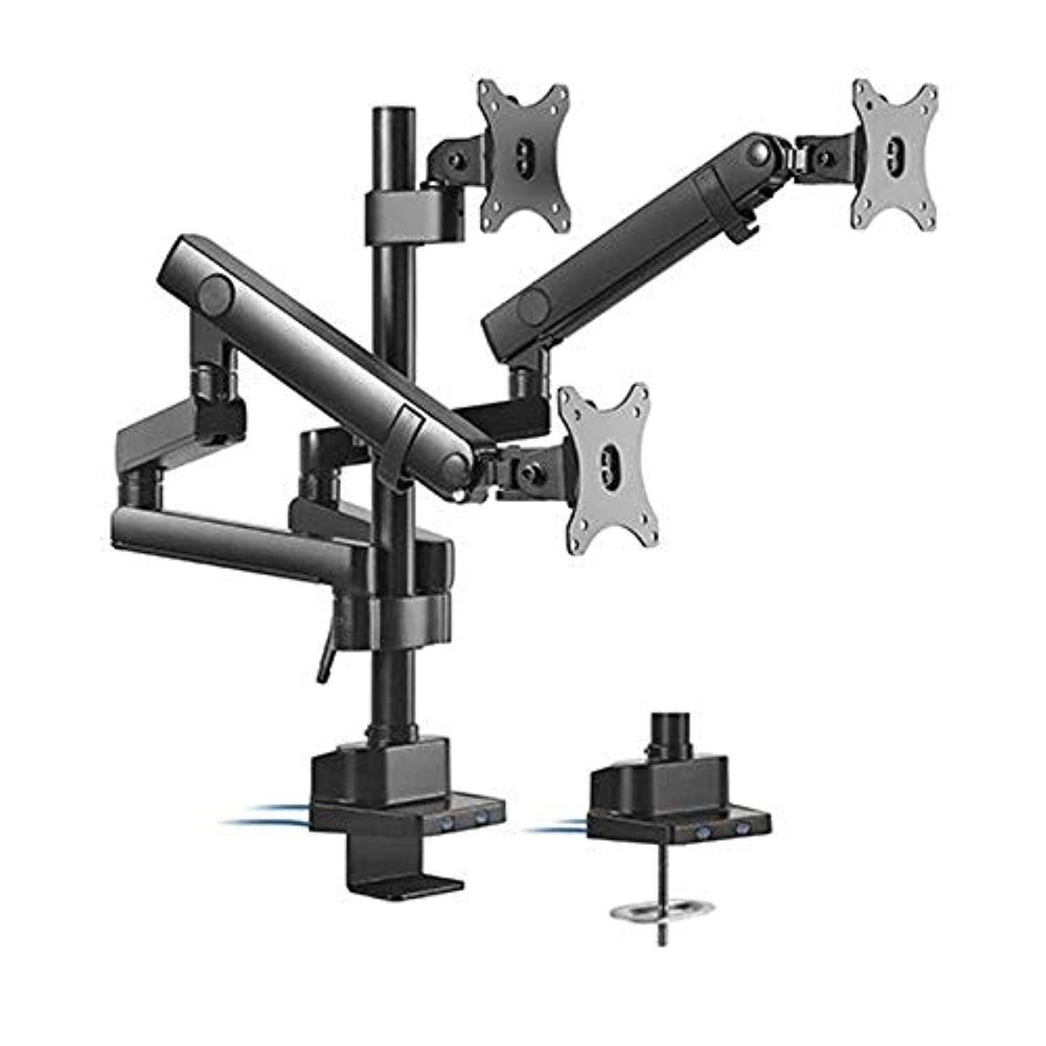 NEWSTAR COUNTERBALANCE TV MONITOR DESK MOUNT BLACK 91-LDT20C036UP