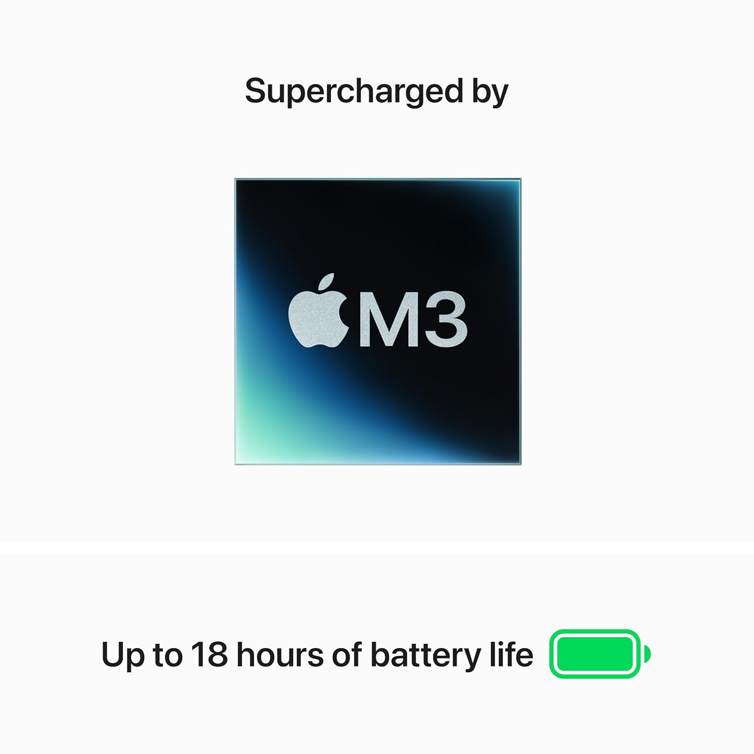 APPLE MACBOOK AIR 15 INCH M3 CHIP WITH 8 CORE CPU 10 CORE GPU 16GB 512GB MIDNIGHT ARABIC MXD43 thumbnail 3