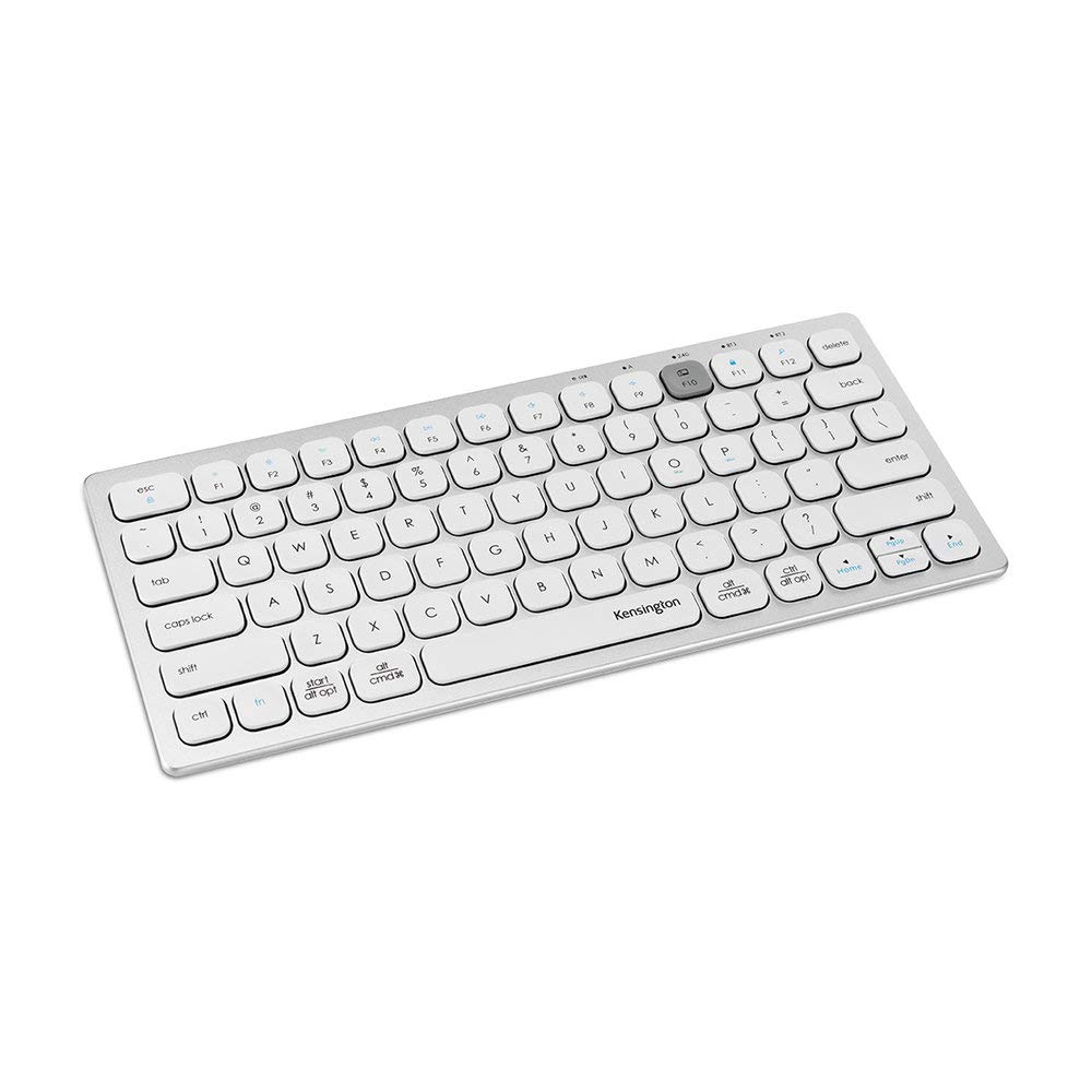 KENSINGTON MULTI-DEVICE DUAL WIRELESS COMPACT KEYBOARD ARABIC WHITE K75504AB