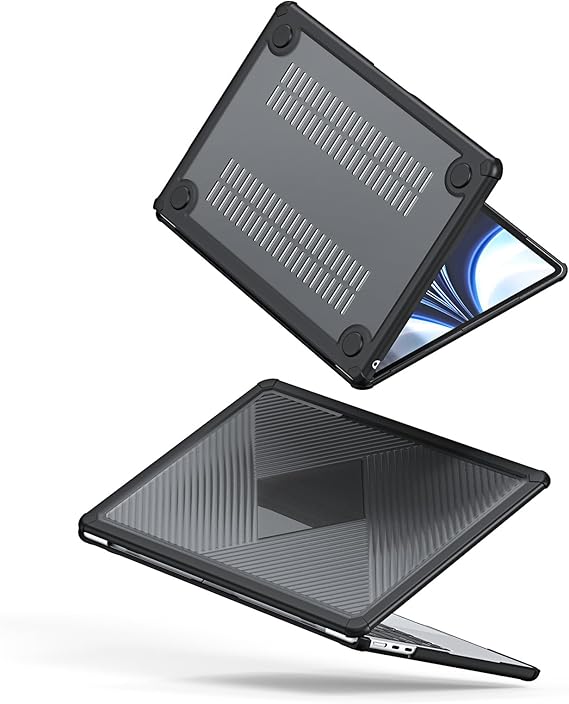 DUXDUCIS MACBOOK AIR 13.3 LCGH PROTECTIVE CASE BLACK LCGH0001 thumbnail 3