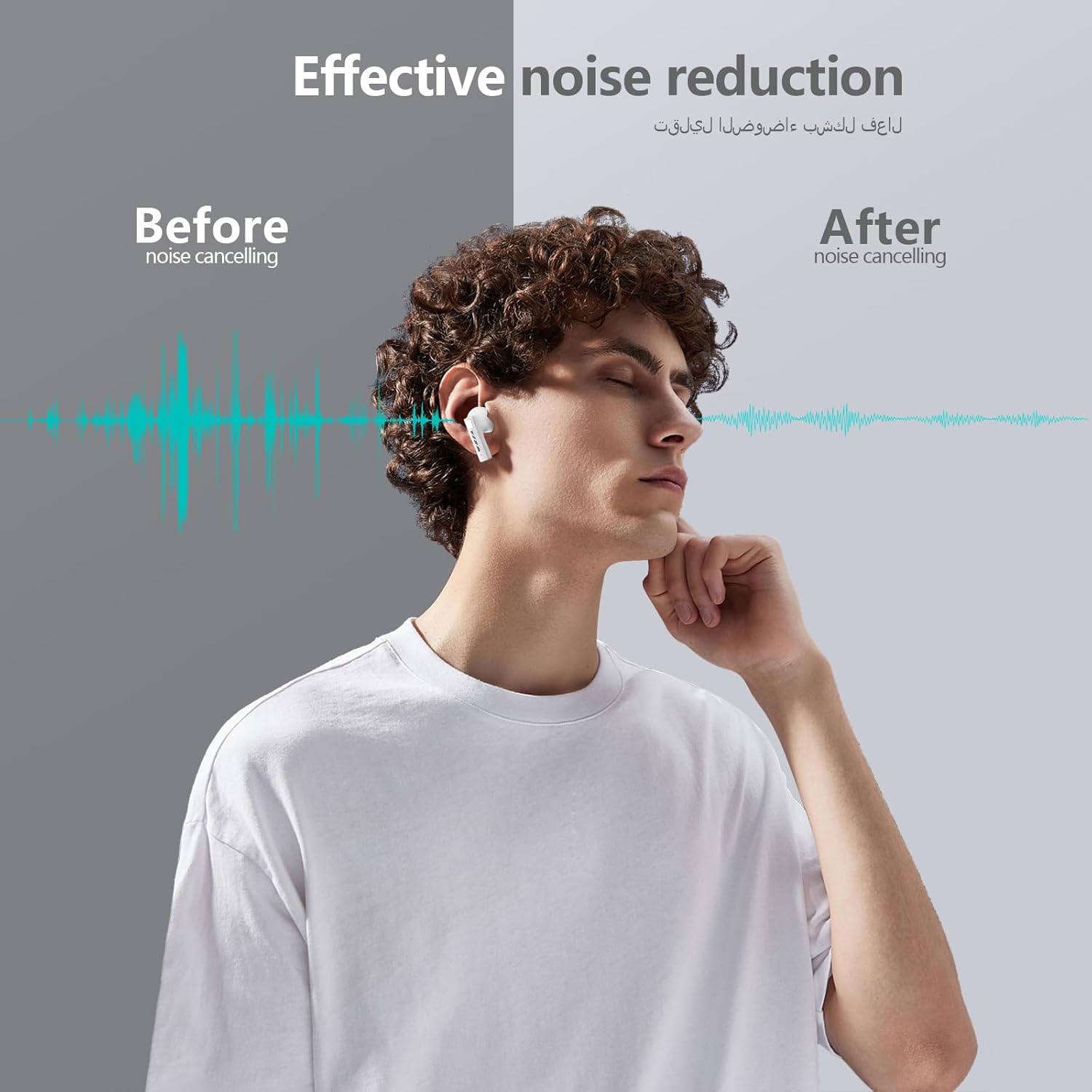 BLACK SHARK T11 WIRELESS GAMING EARBUDS WHITE BS-T11 thumbnail 4
