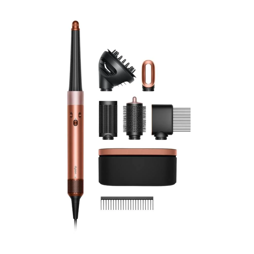 DYSON AIRWRAP I.D MULTI STYLER AND DRYER STRAIGHT+WAVY AMBER SILK HS08