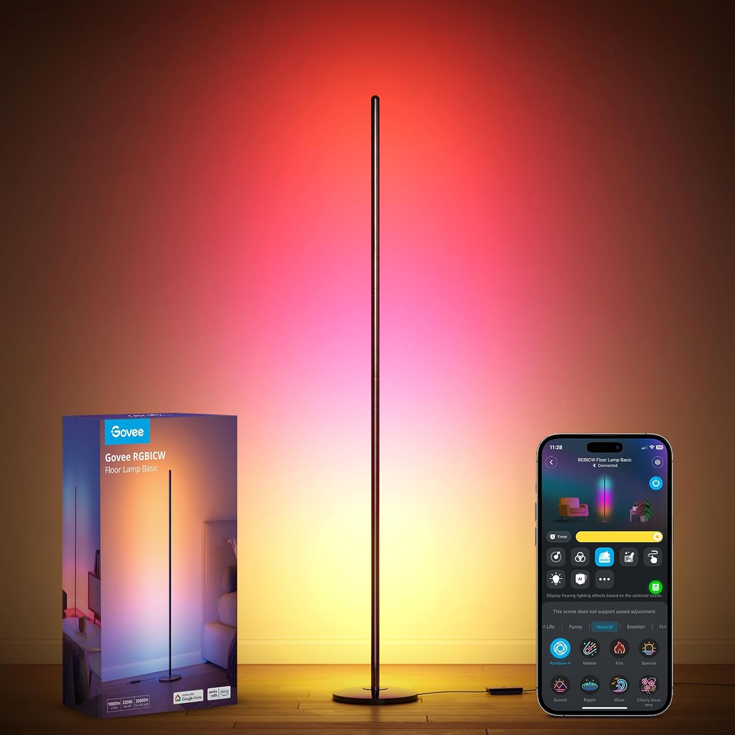 GOVEE SMART CORNER FLOOR LAMP LITE thumbnail 2