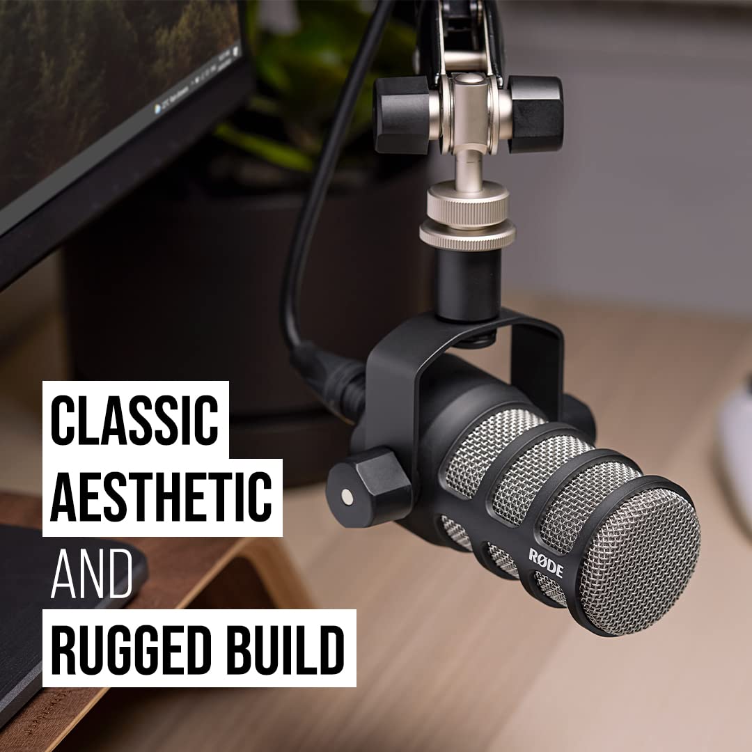 RODE DYNAMIC POD CASTING MICROPHONE BLACK thumbnail 4