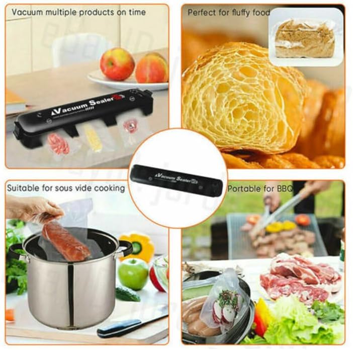 HANDHELD VACUUM SEALER BLACK YQ-688 thumbnail 3