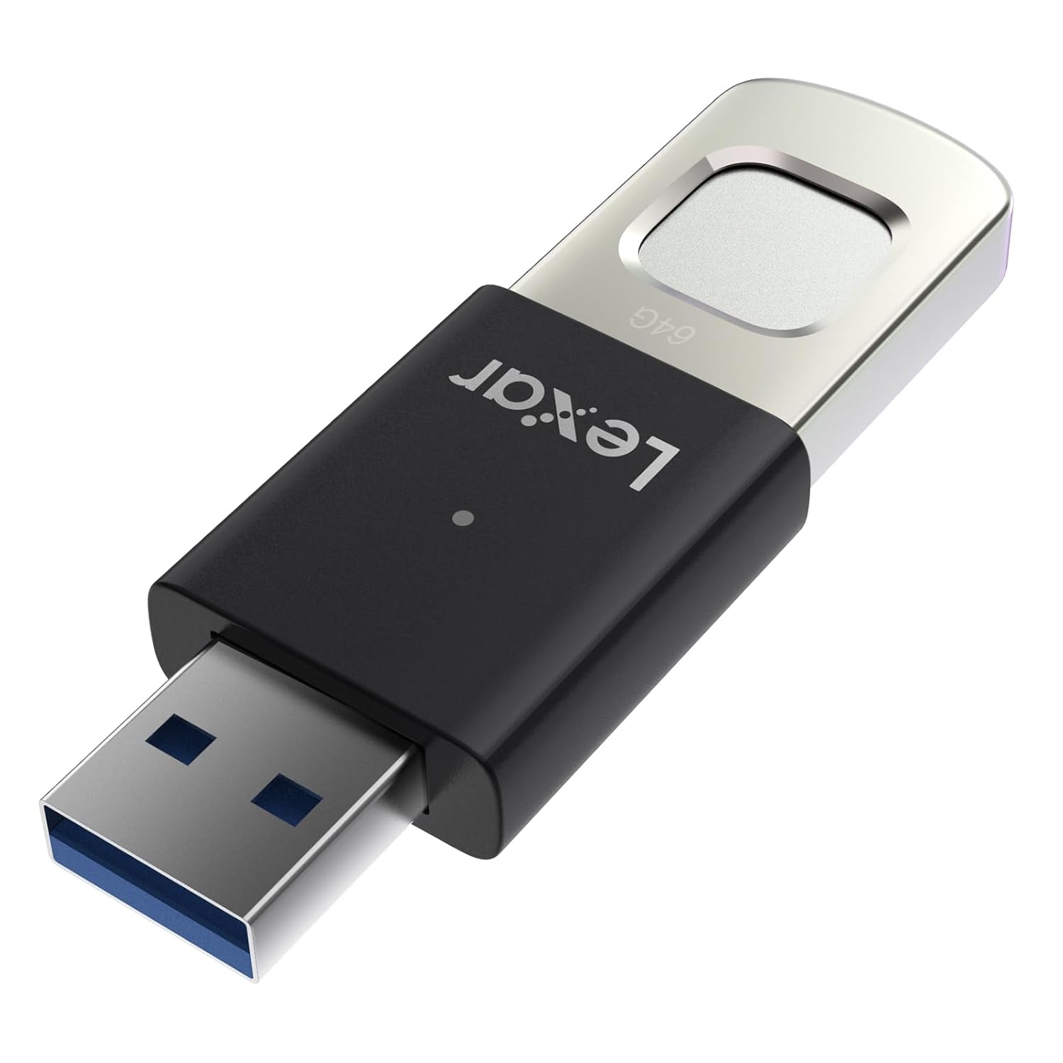 LEXAR JUMPDRIVE FINGERPRINT F35 PRO USB 3.2 GEN 1 400MBS 256GB LJDF35P256G-RNBNG thumbnail 4