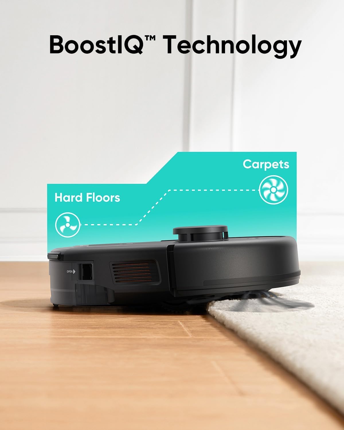 EUFY ROBOVAC L60 HYBRID VACUUM BLACK T2268V11 thumbnail 6