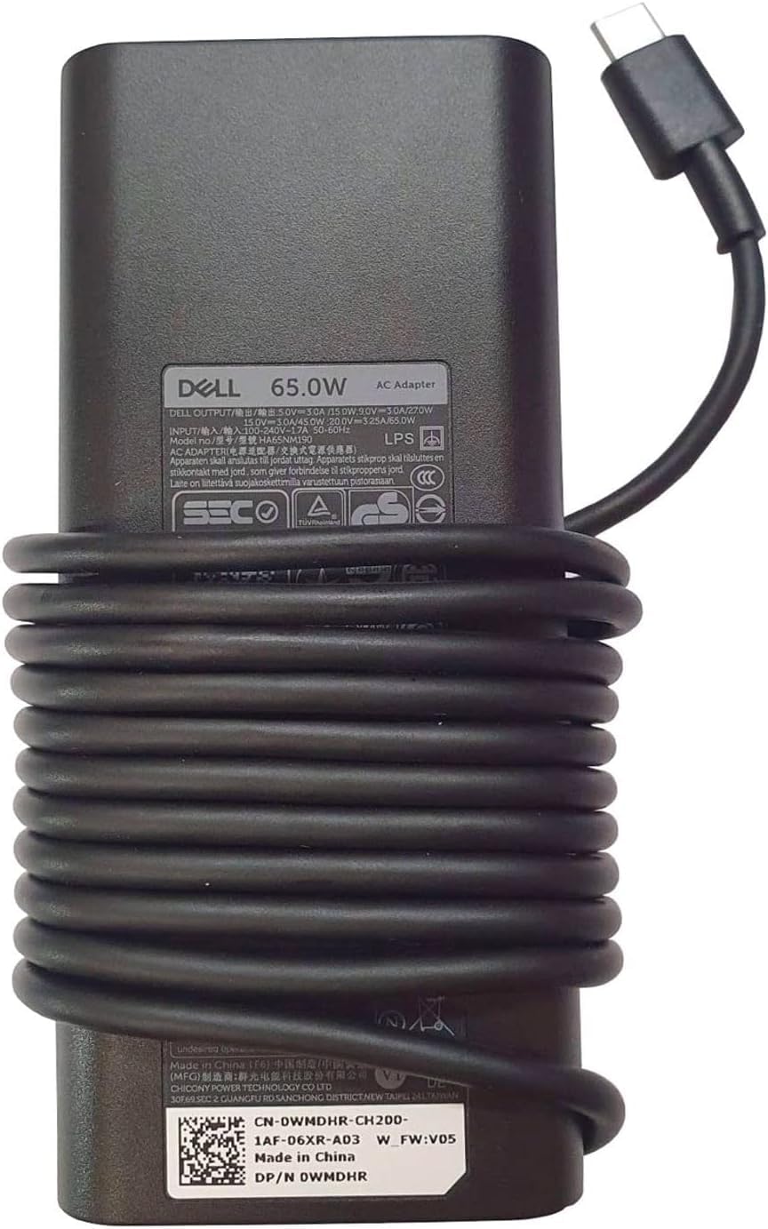 DELL LAPTOP 65W USB C POWER ADAPTER thumbnail 3