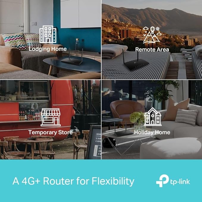 TP LINK AC1200 DUAL BAND WIFI 4G LTE ROUTER ARCHER MR402 thumbnail 7
