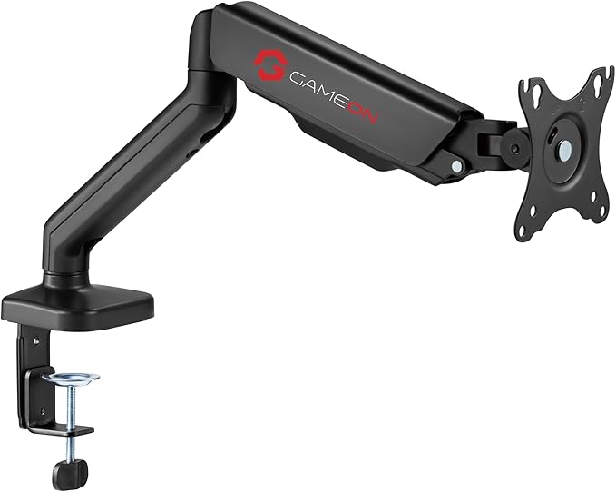 GAMEON SINGLE MONITOR ARM 17 TO 32 INCH BLACK GO-5336 thumbnail 2