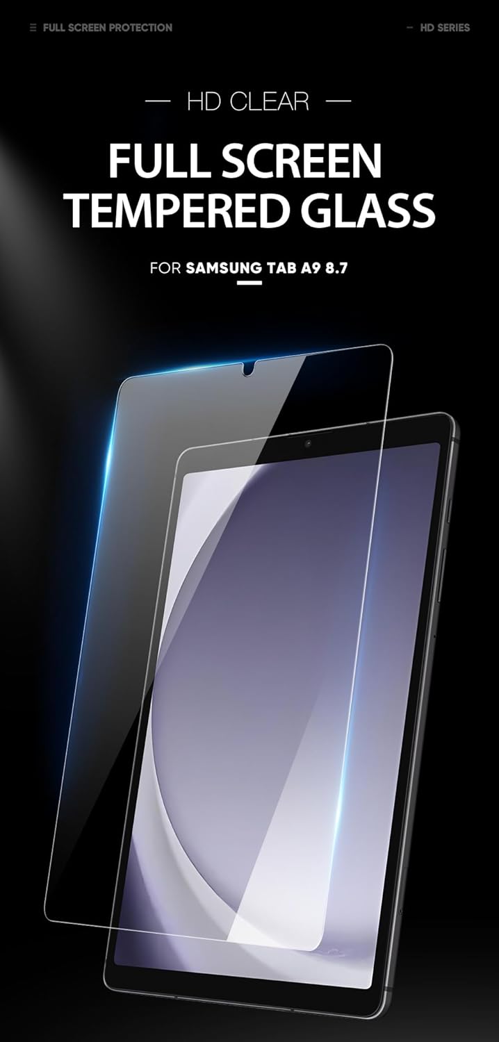 DUXDUCIS SAMSUNG TAB A9 PLUS GLASS SCREEN PROTECTOR CLEAR thumbnail 2