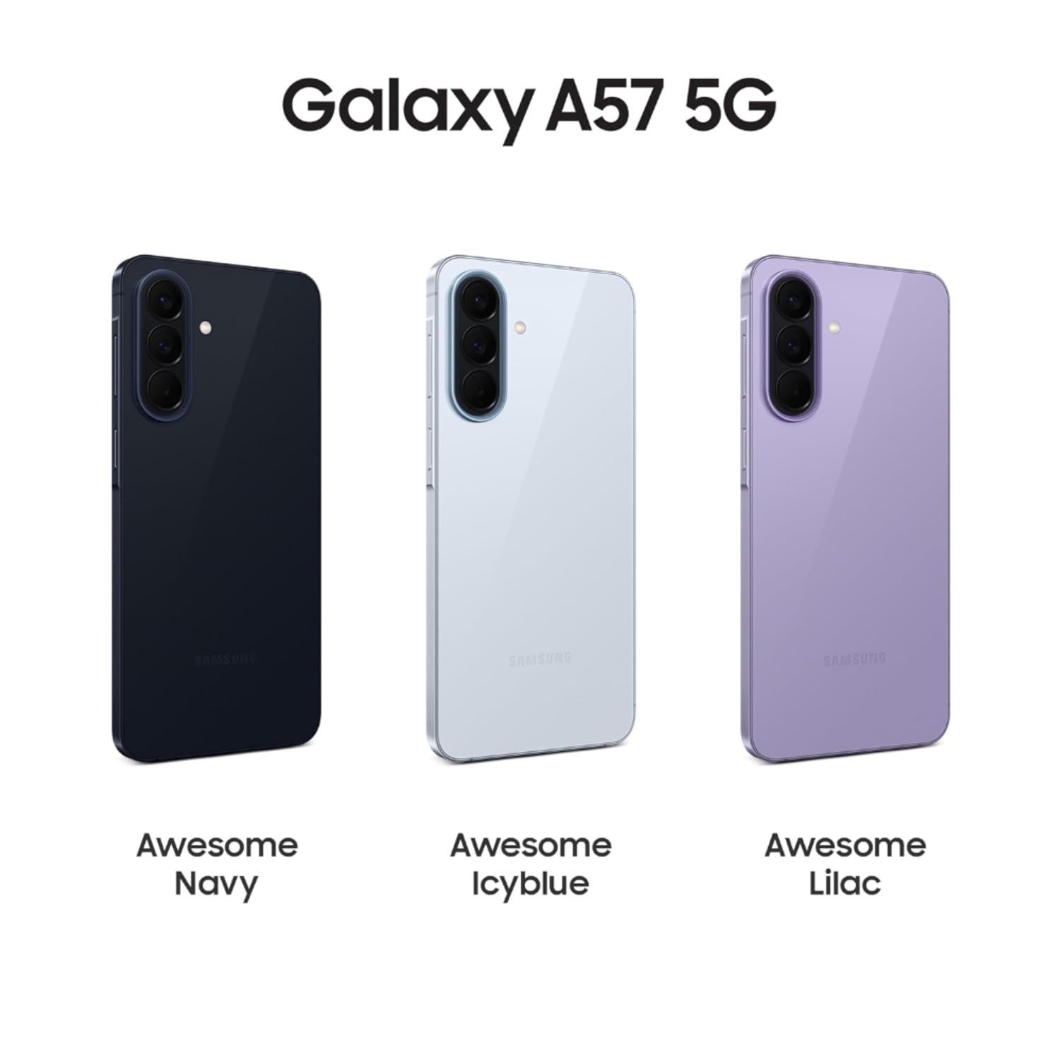 SAMSUNG GALAXY A57 5G 8GB+256GB AWESOME LILAC SM-A576B-DS thumbnail 5