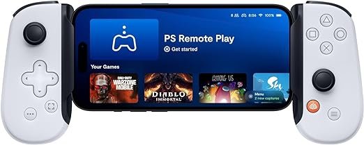 BACKBONE PLAYSTATION GAMING CONTROLLER BB-02-W-S (FOR iPhones)