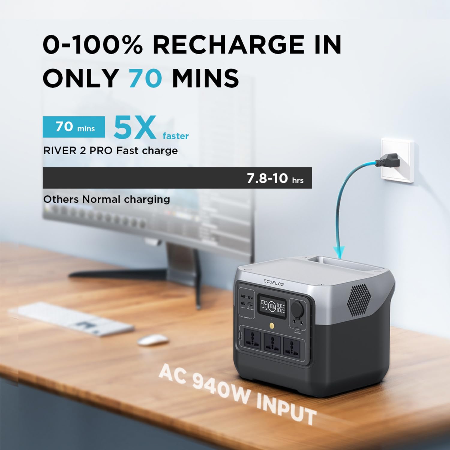 BESTON PORTABLE AC/DC POWER STATION 2000W thumbnail 6