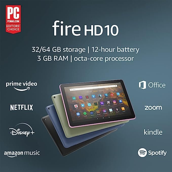 AMAZON FIRE HD10 WITH ALEXA 32GB thumbnail 2