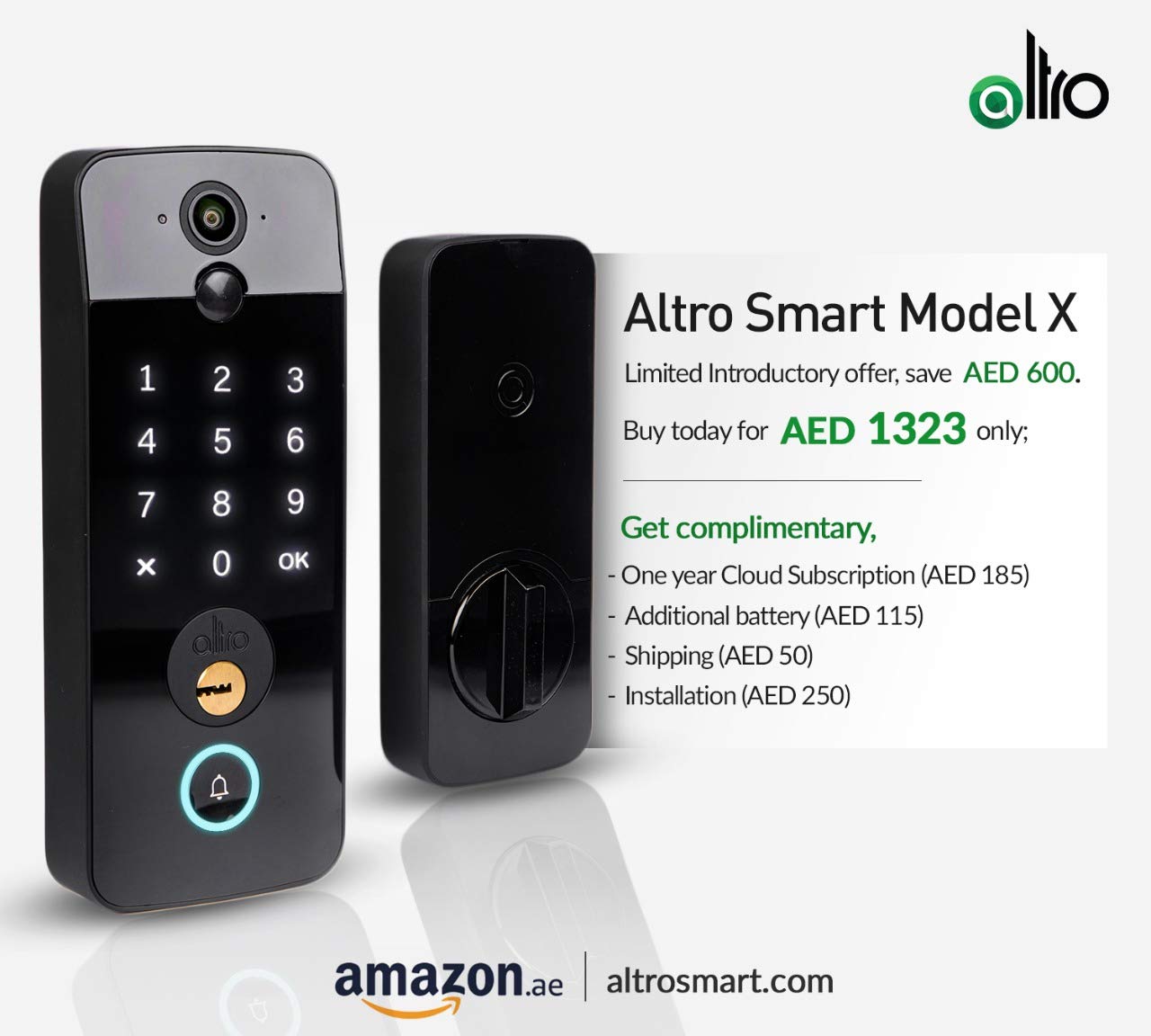 ALTRO SMART TRANSFORMING HOME SMART LOCK thumbnail 9