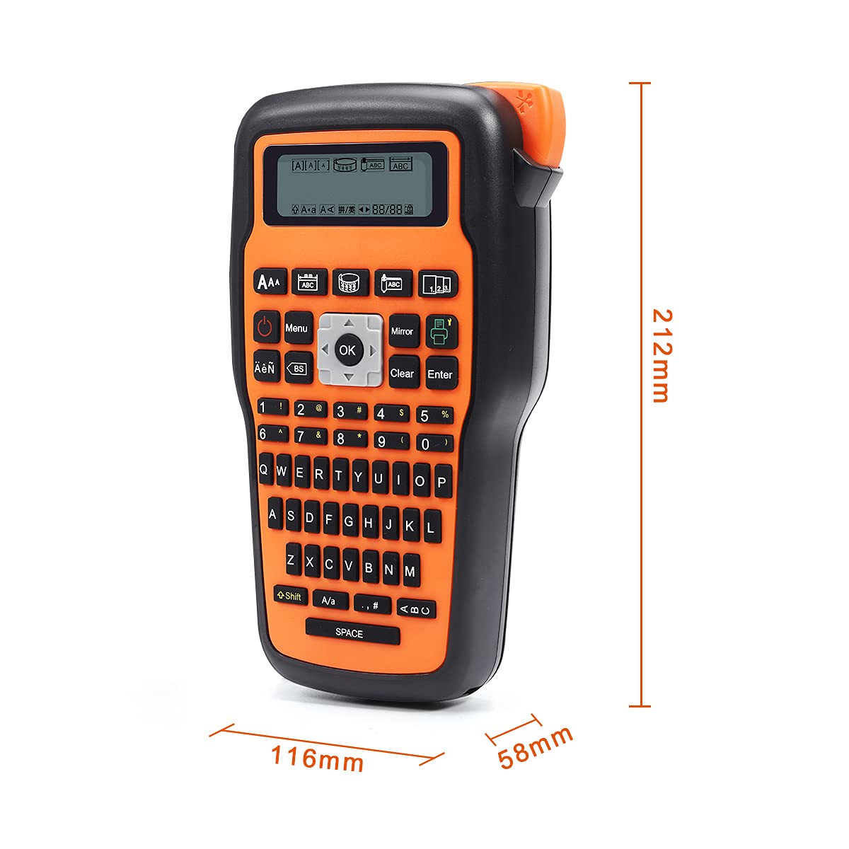 HANDHELD LABEL PRINTER ORANGE E1000 PRO thumbnail 10