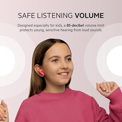 BELKIN SOUNDFORM NANO TRUE WIRELESS EARBUDS FOR KIDS PINK C003 thumbnail 6