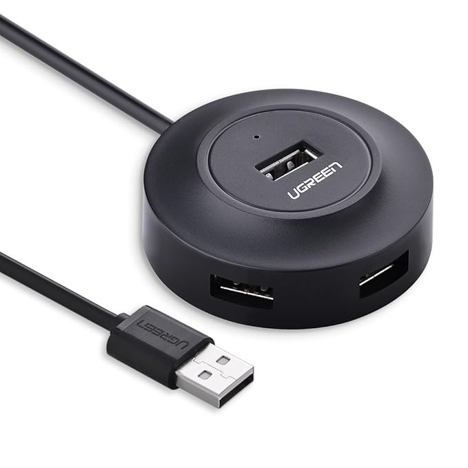 UGREEN USB 2.0 HUB 4 PORTS 1M BLACK 20277 thumbnail 2